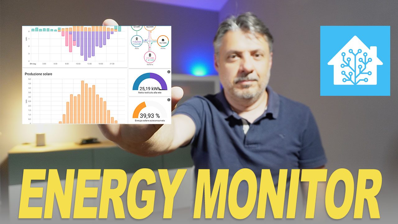 Monitorare consumo elettrico con HOME ASSISTANT e SHELLY EM - Fabio Galli